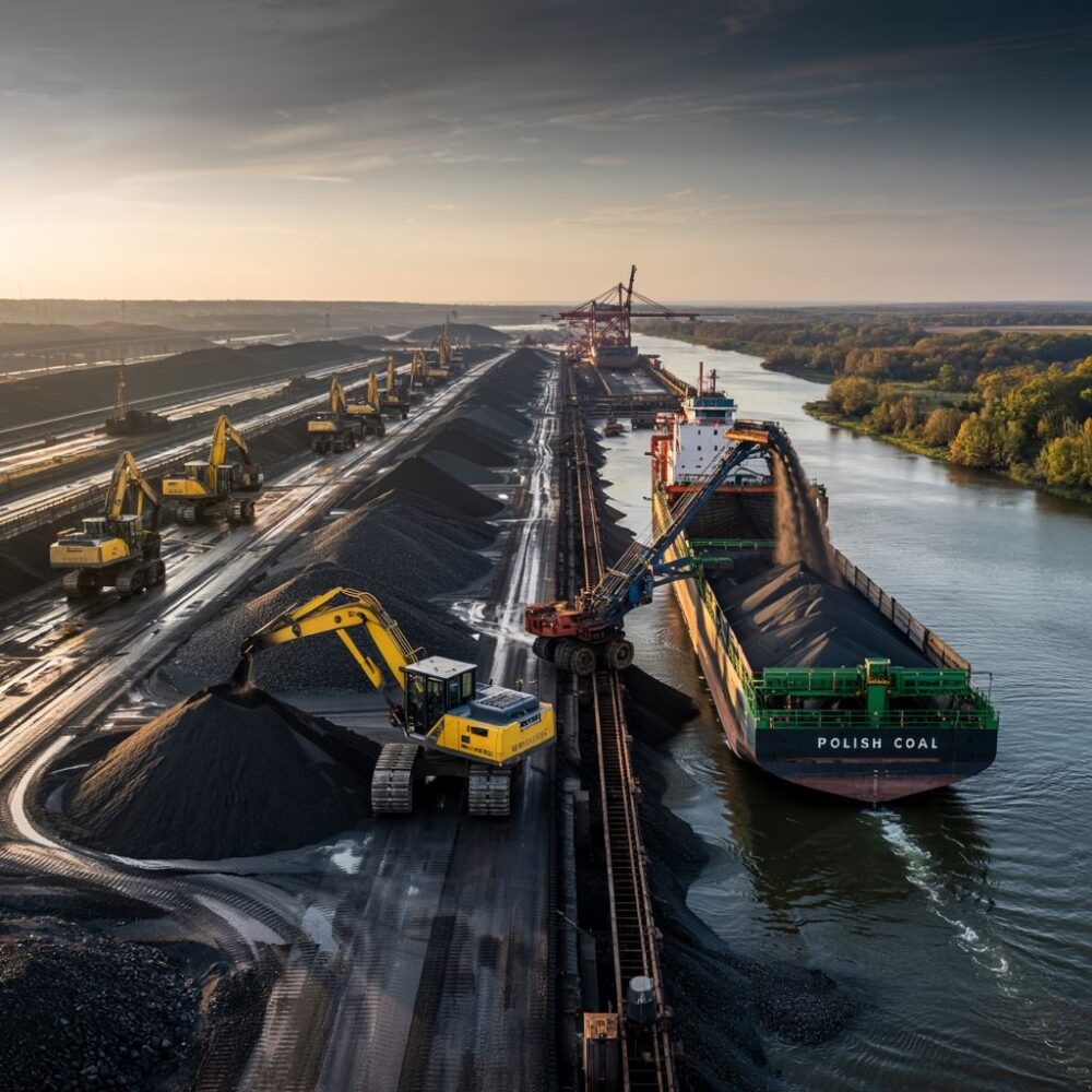 Górnicy przy pracy w kopalni123