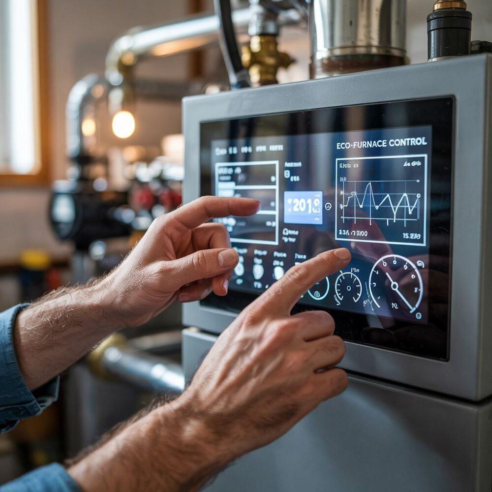 Regulacja temperatury pieca