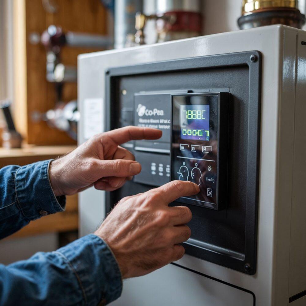 Sterownik pieca ekogroszek