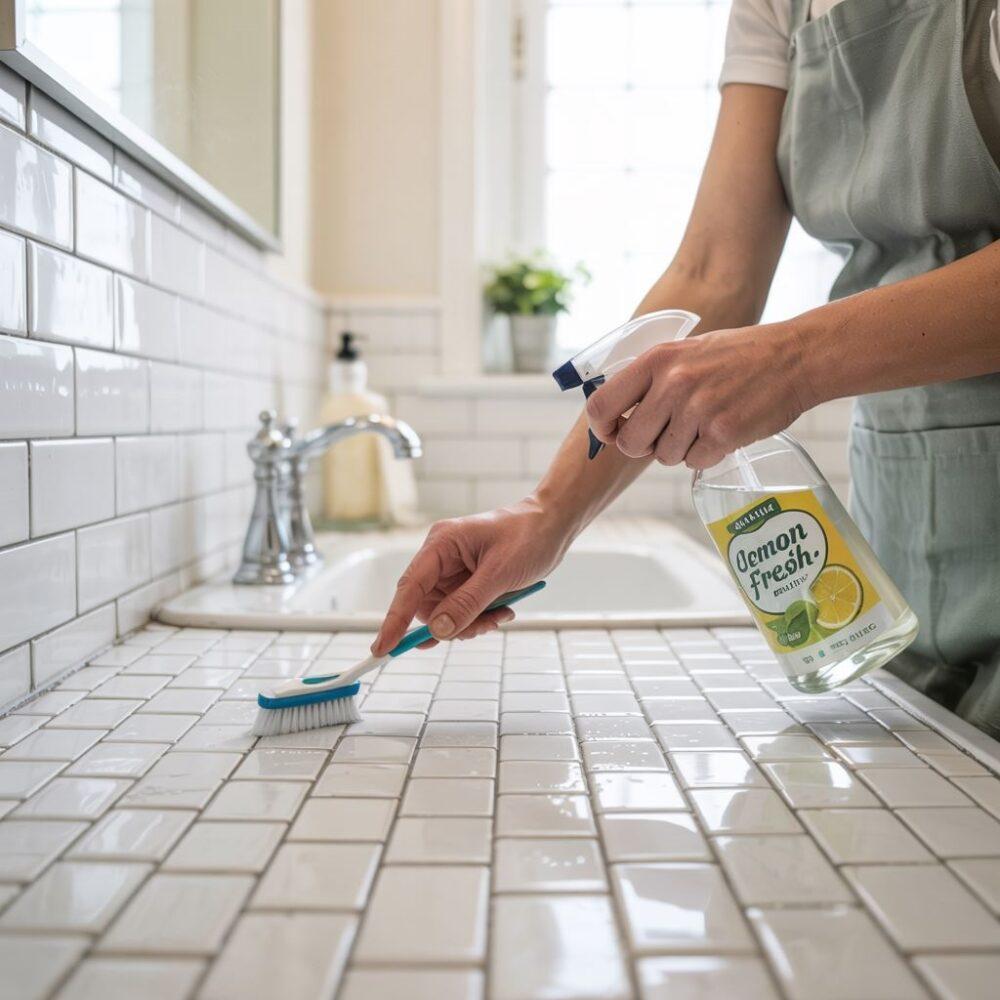 czyste fugi w kafelkach