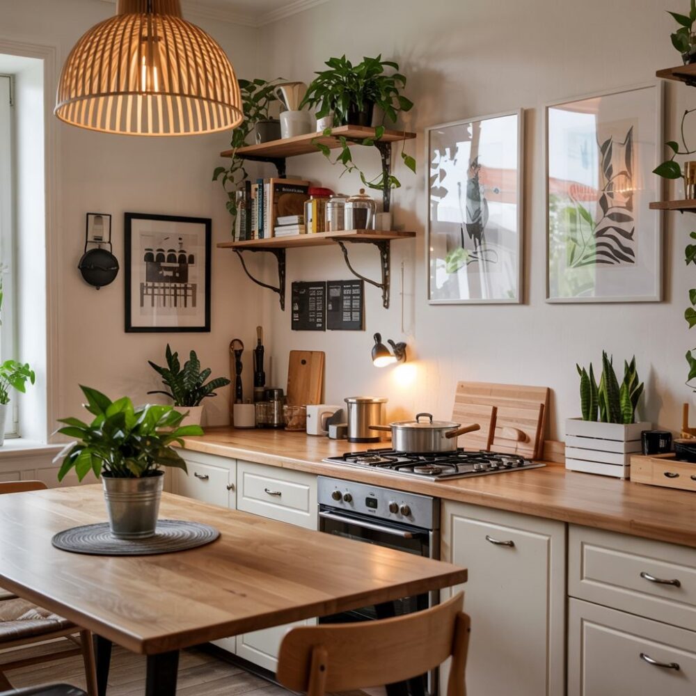 dekoracje ścienne w kuchni