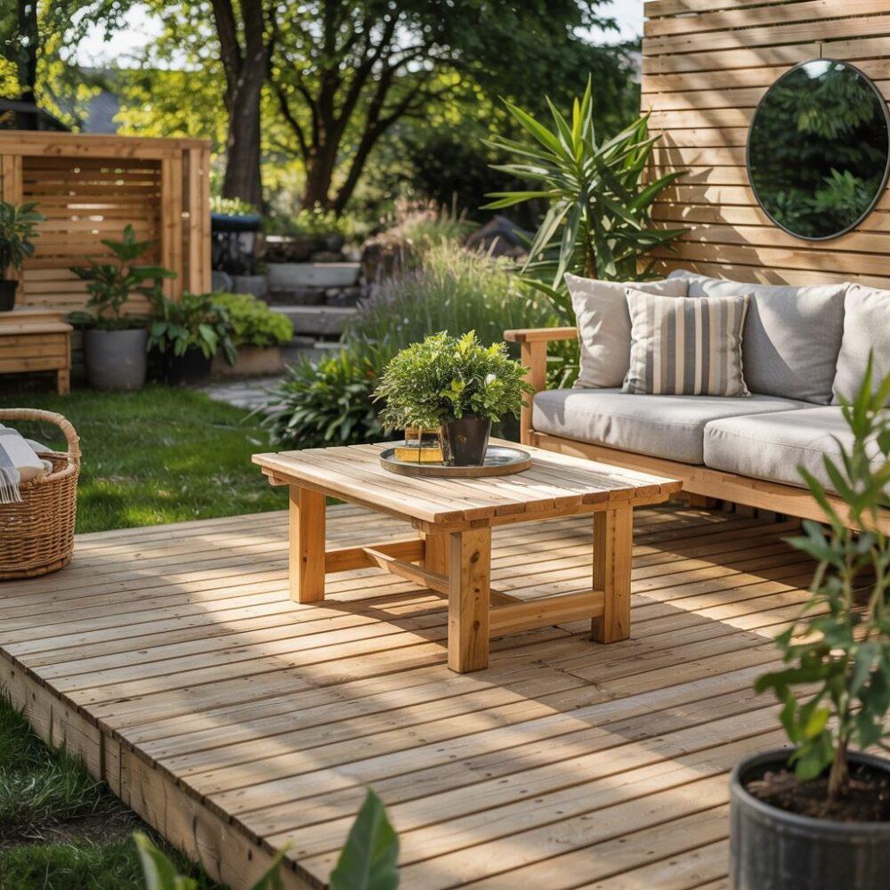 deski tarasowe z modrzewia