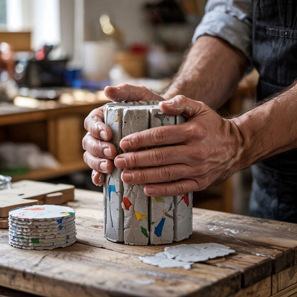 domowa produkcja brykietu