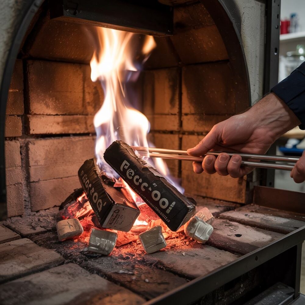 ekogroszek wsypywany do pieca