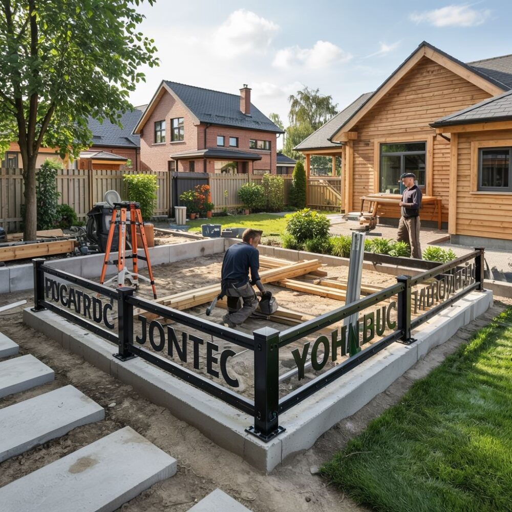 fundament ogrodzenia betonowego