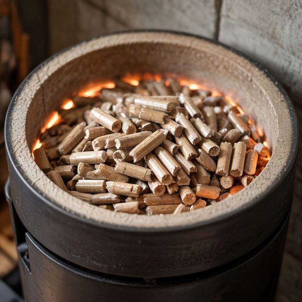 granulki opałowe z łusek słonecznika