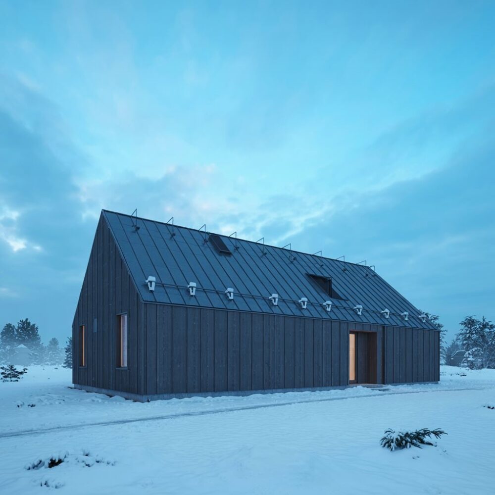 ilość śniegołapów na pokryciu dachowym