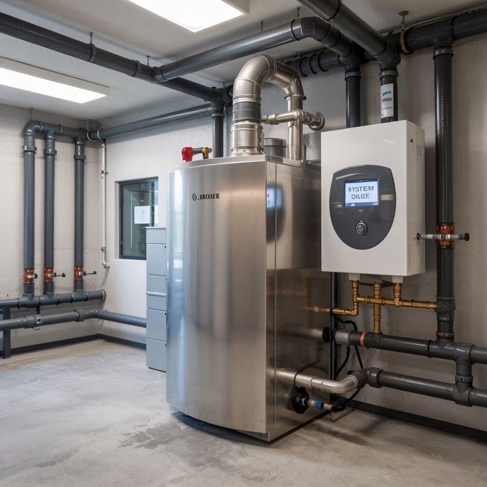 instalacja gazowa w kotłowni