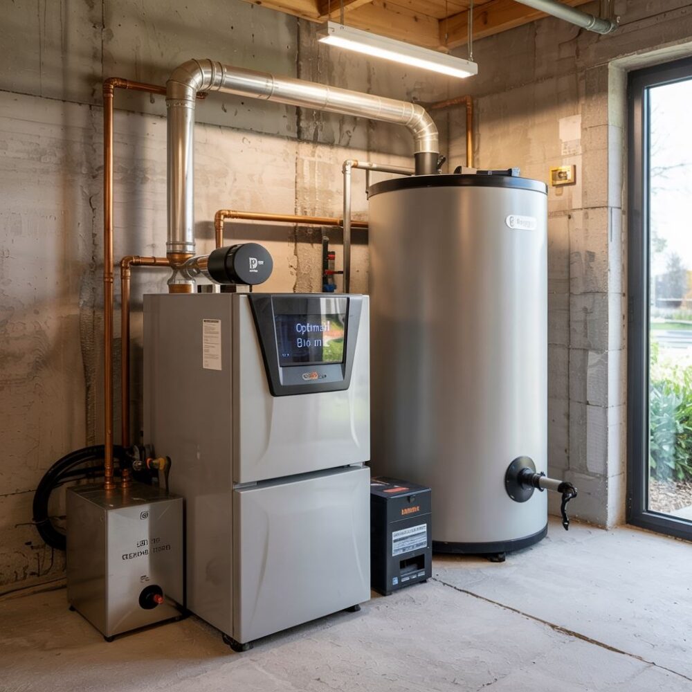 instalacja kotła na pellet