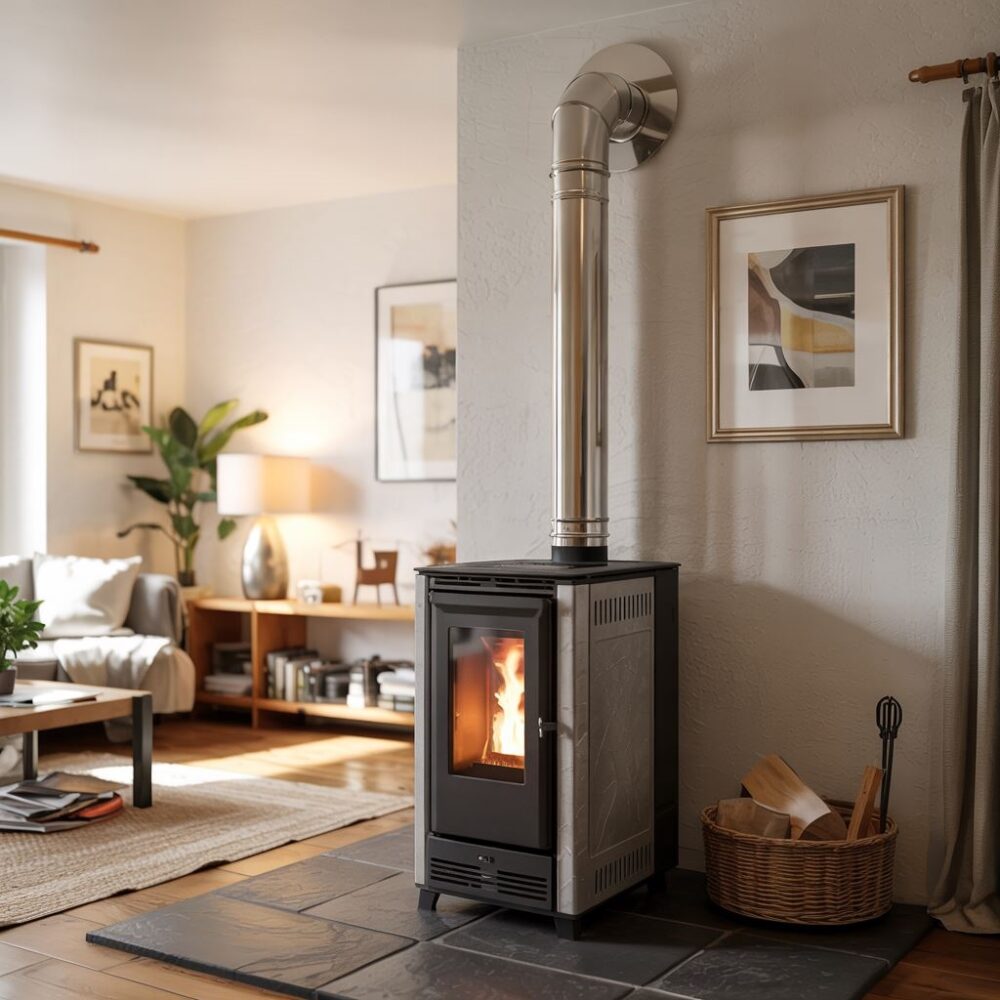 instalacja pieca pelletowego