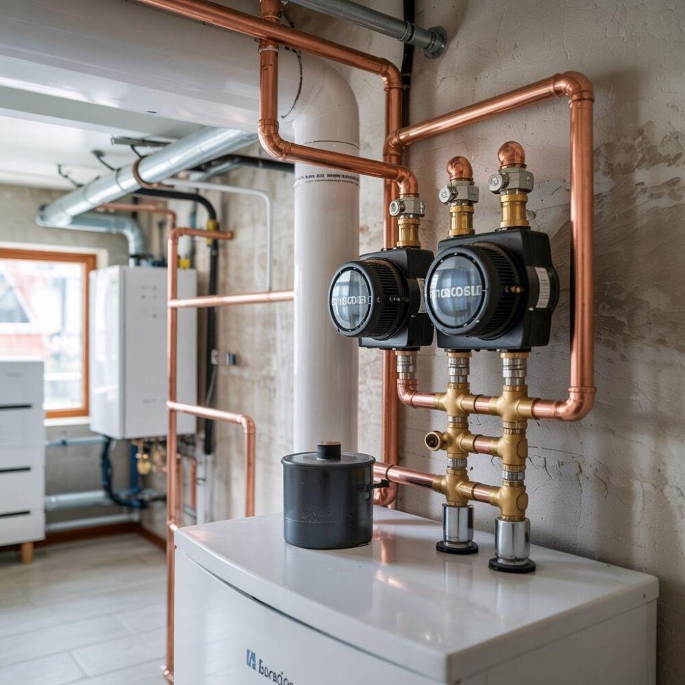 instalacja rur grzewczych