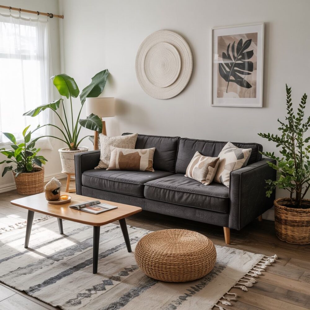 jasny dywan geometryczny