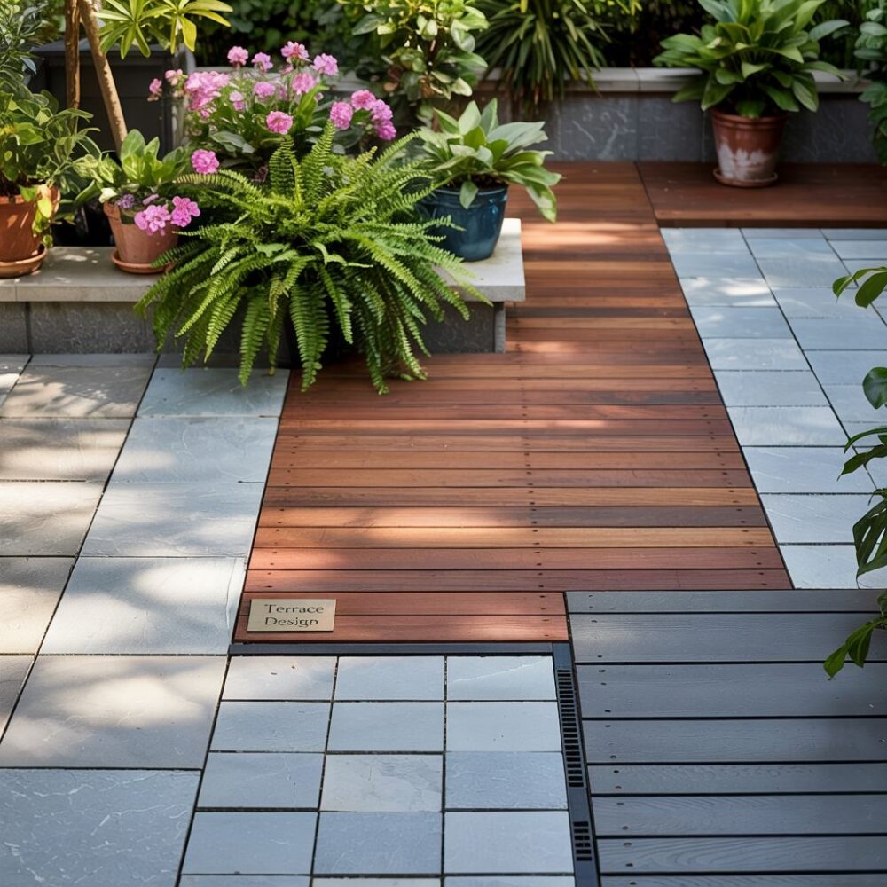 kamienne płyty tarasowe