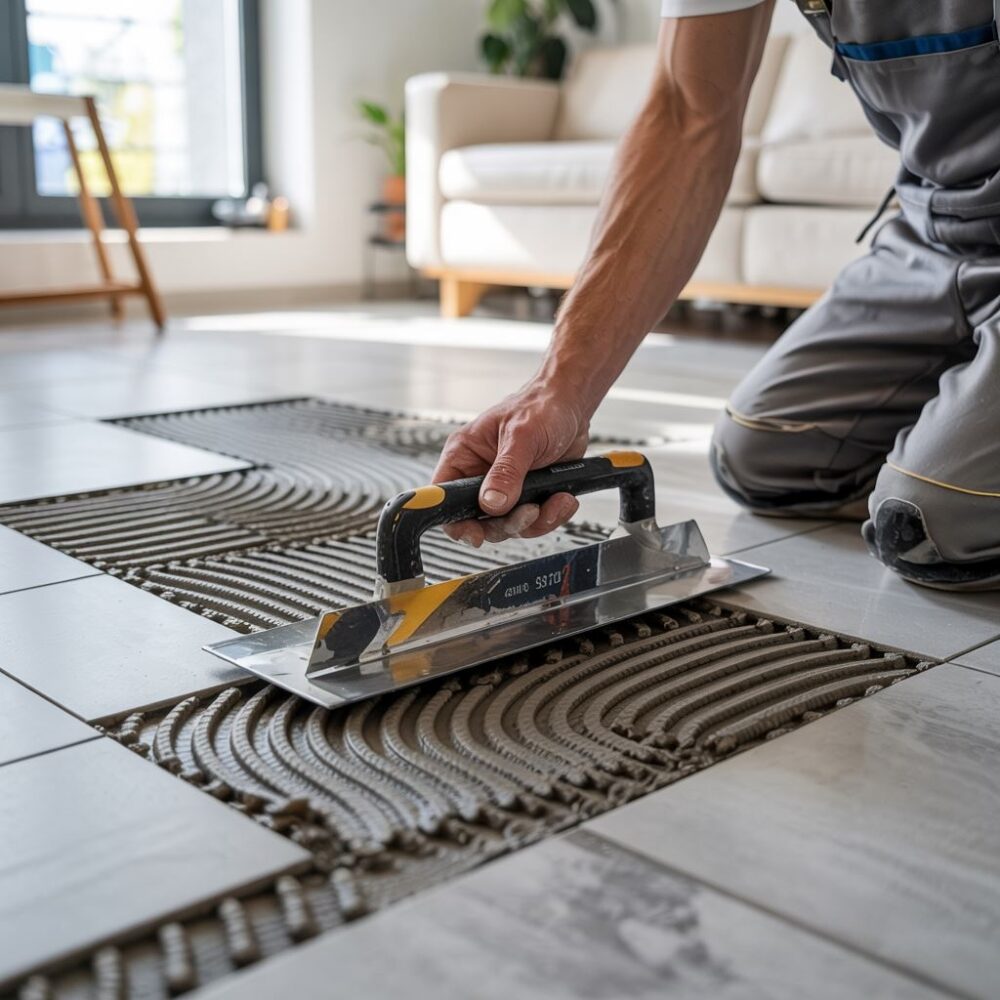 klej do płytek na ogrzewanie podłogowe