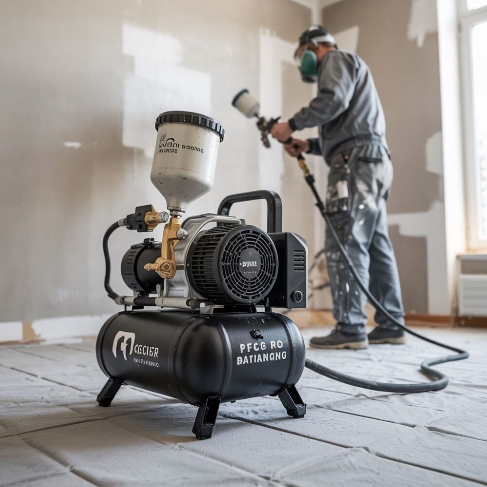 kompresor do malowania ścian