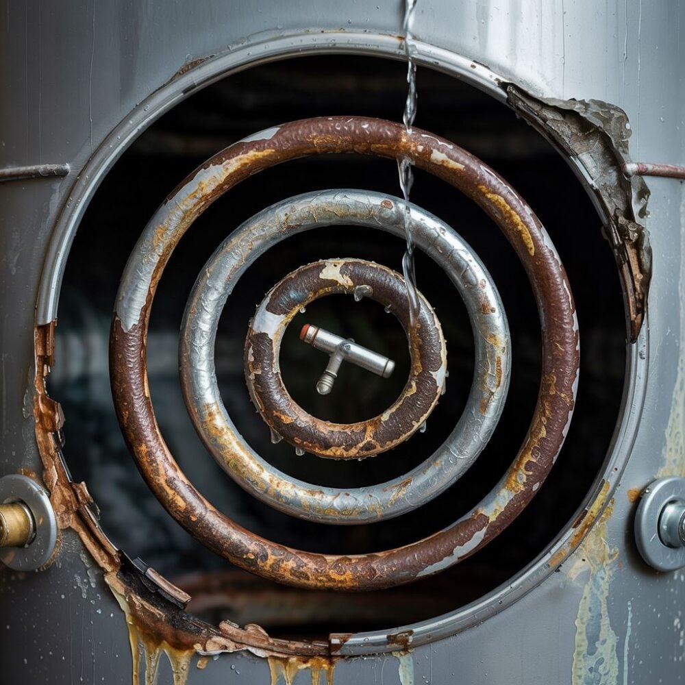 korozja na wężownicy