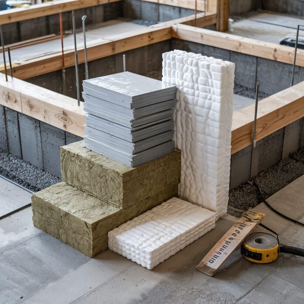 materiał izolacyjny na fundamentach