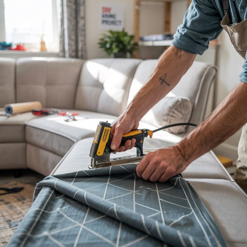 materiał tapicerski narożnik