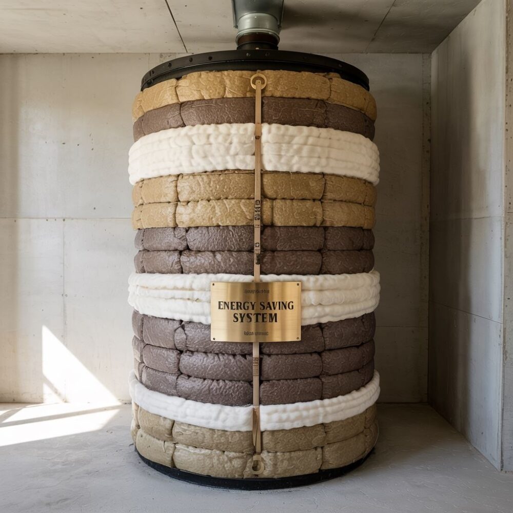 materiały do ocieplania bojlera