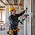 montaż płyty gipsowej