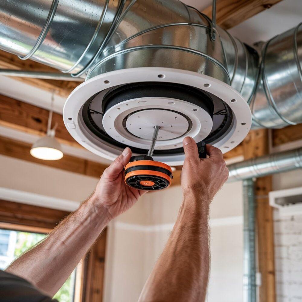 montaż zaworu zwrotnego