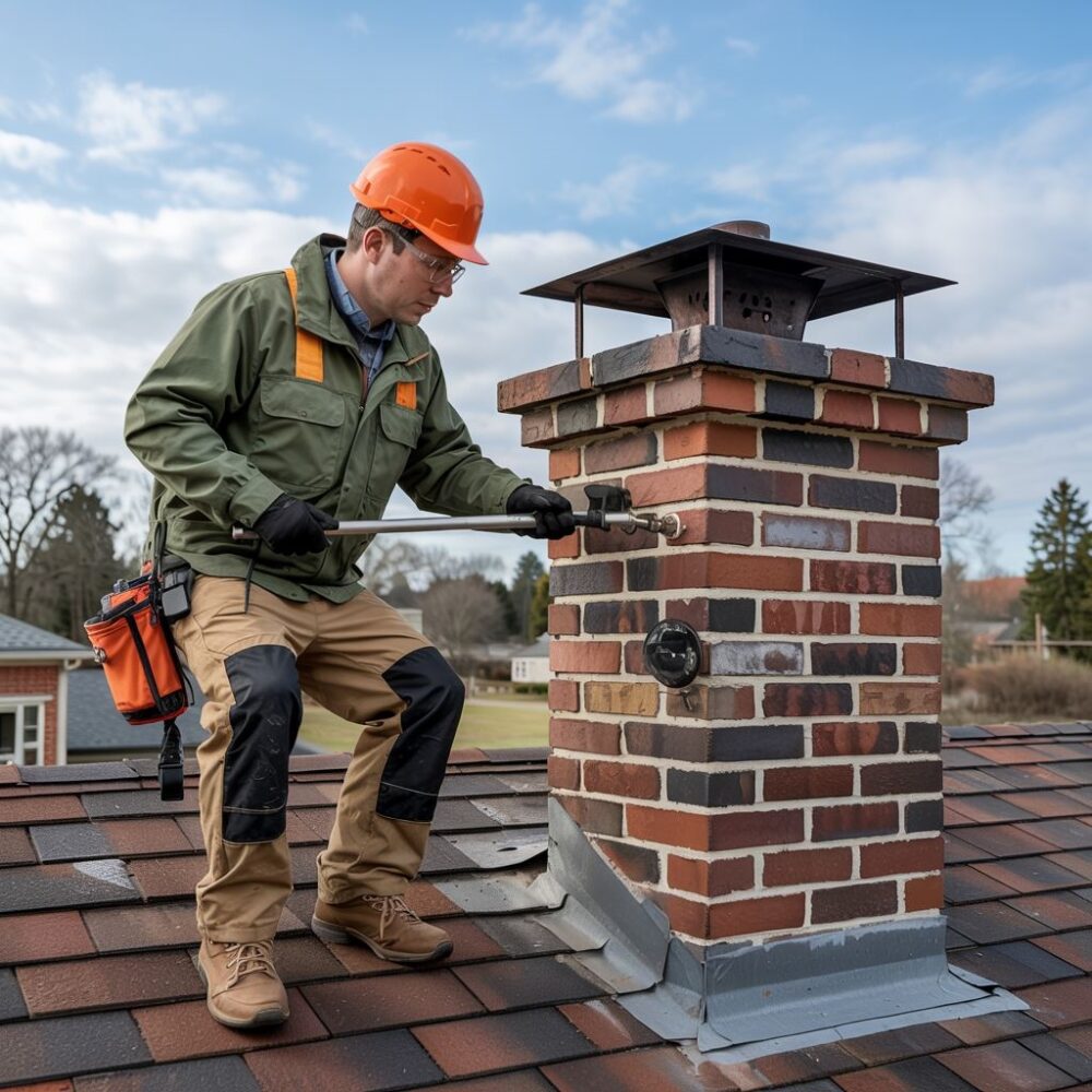 narzędzia do kontroli szczelności komina