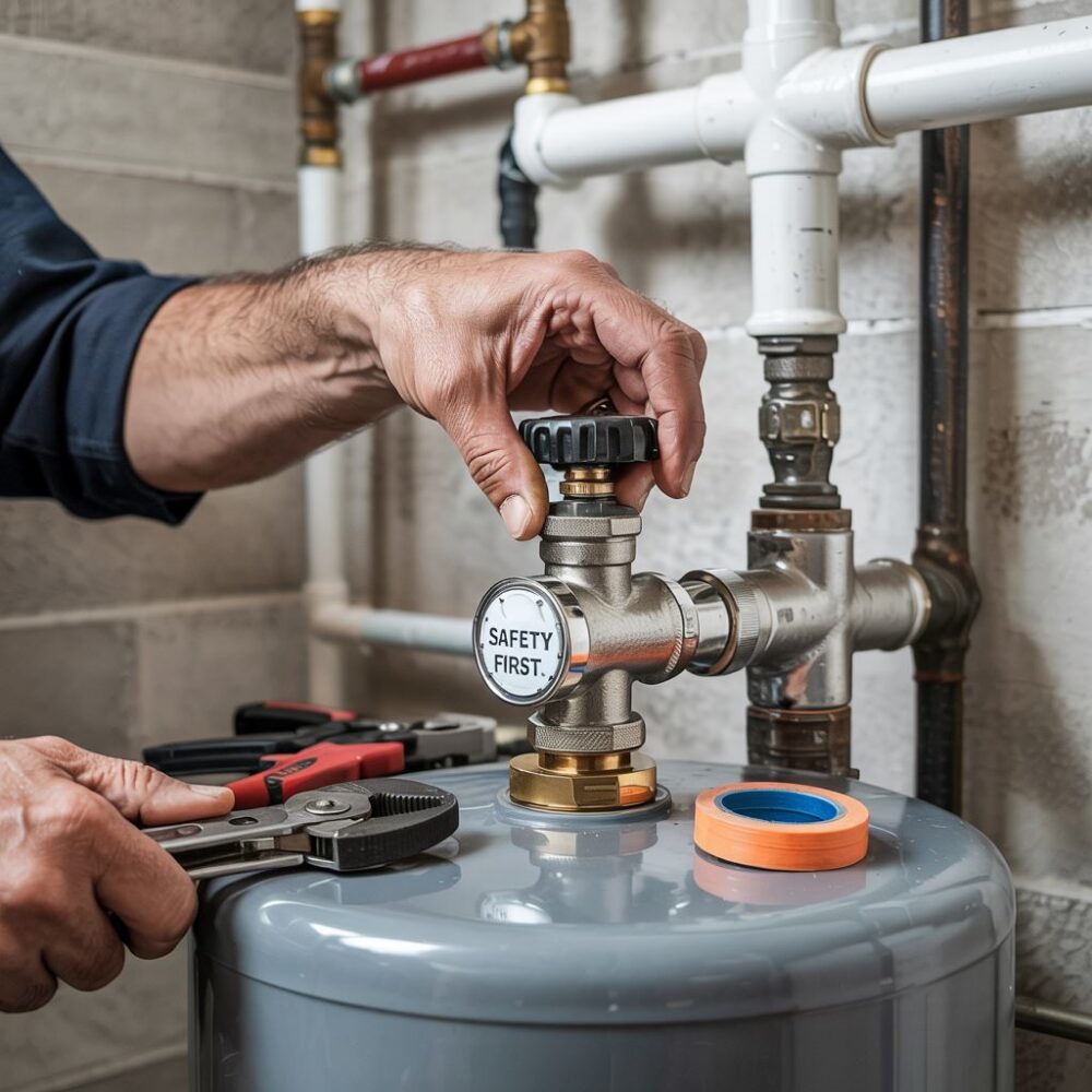 narzędzia do montażu bojlera