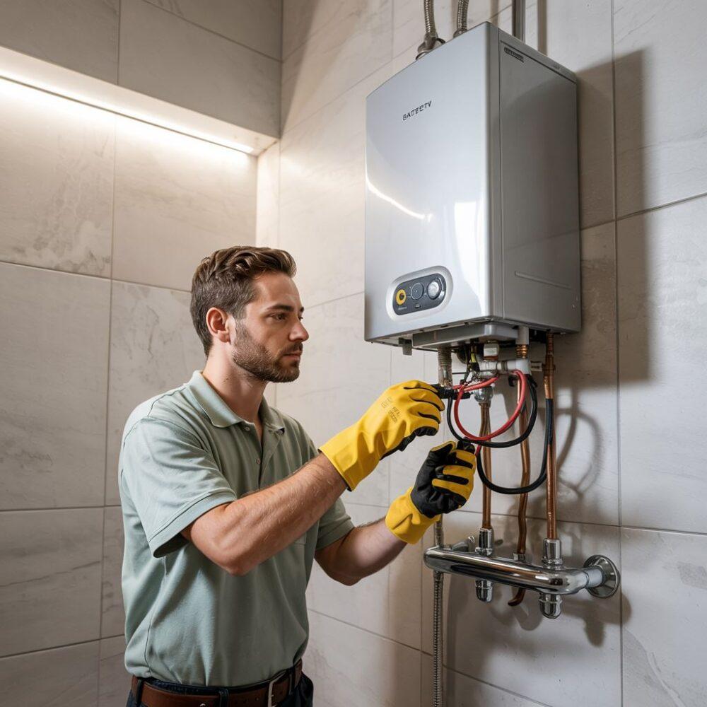 narzędzia do montażu bojlera