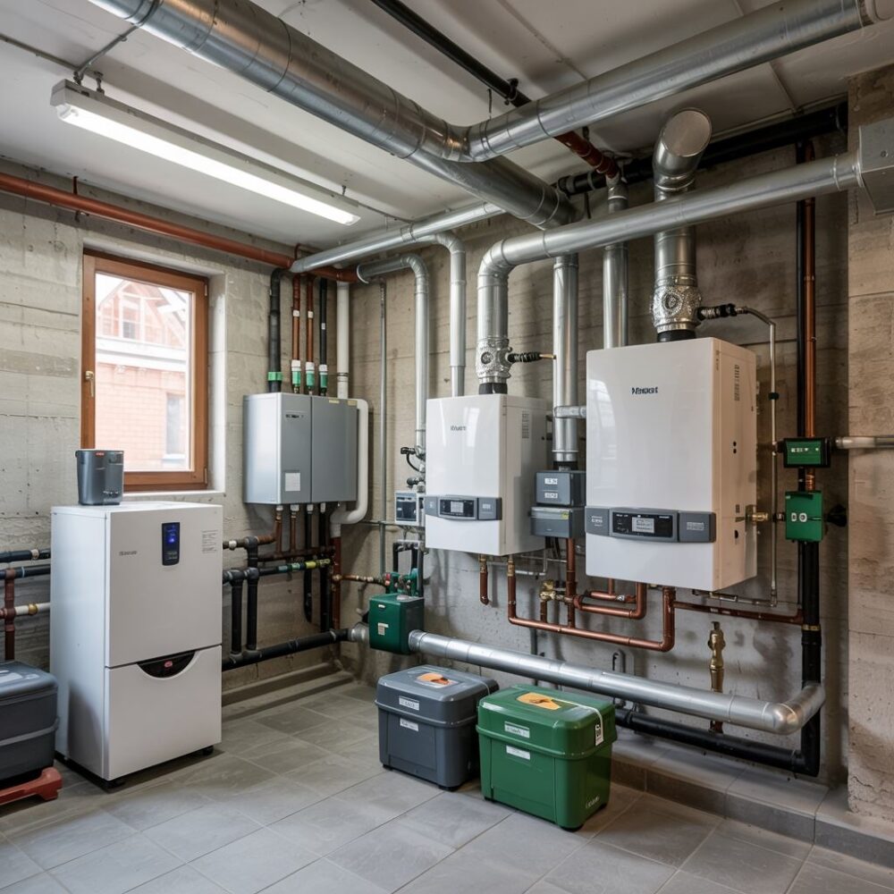 nowoczesna kotłownia