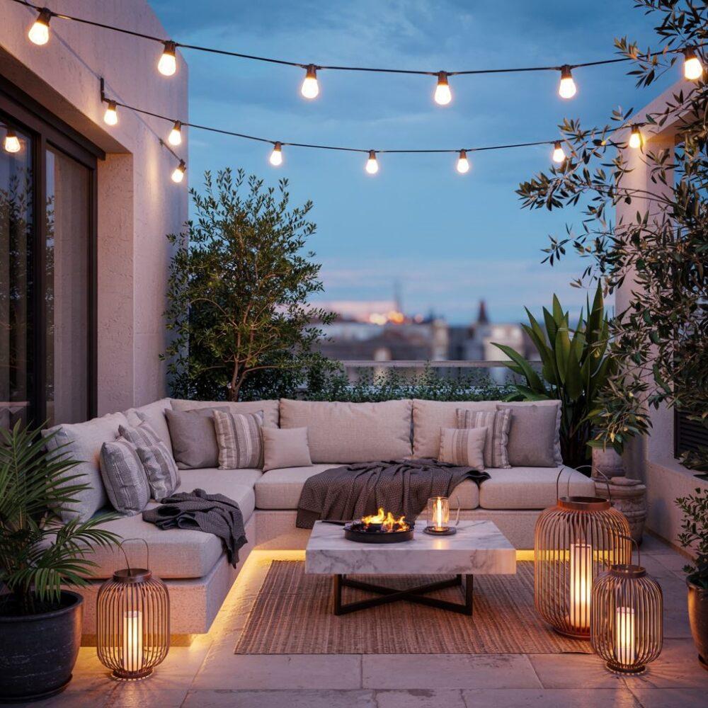 nowoczesne lampy zewnętrzne