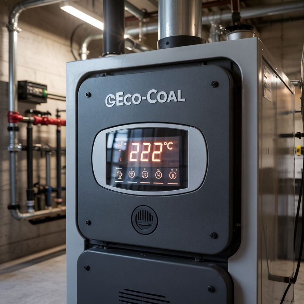 nowoczesny piec na ekogroszek