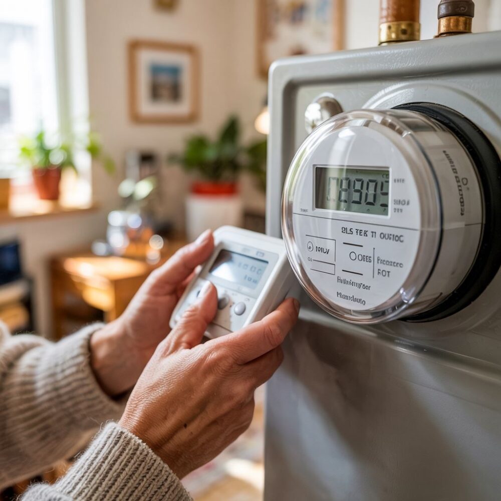 odczyt licznika ciepła