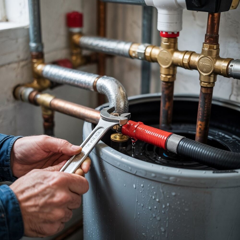 odpowietrzanie wężownicy bojlera