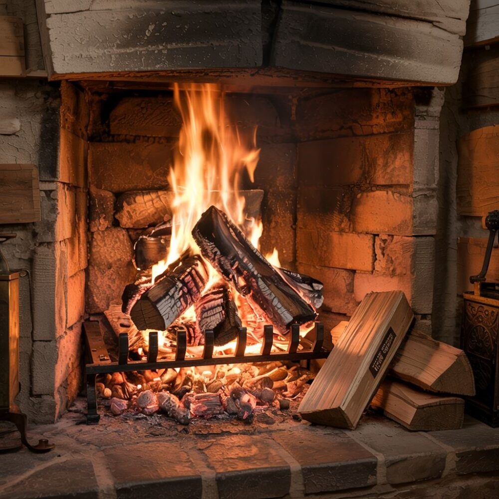 ogrzewanie brykietem torfowym