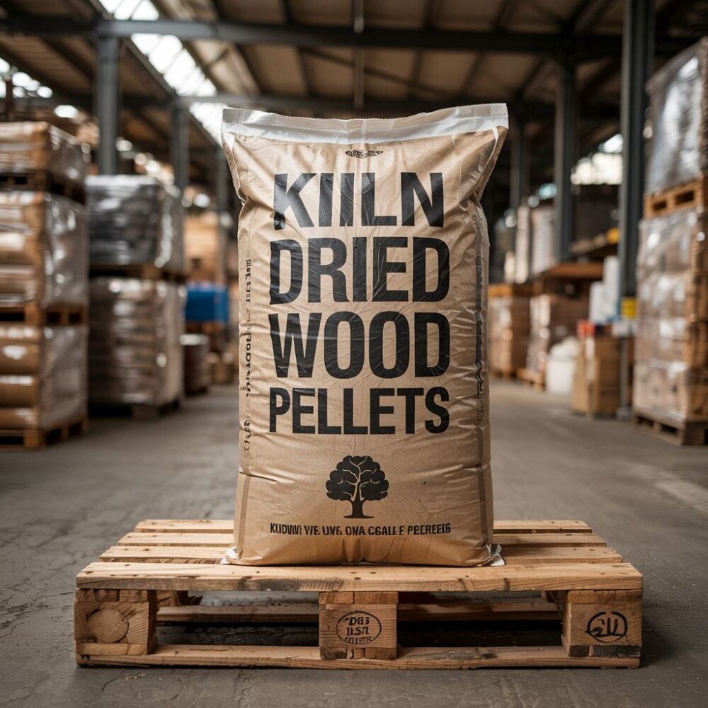 opakowanie pelletu na białym tle