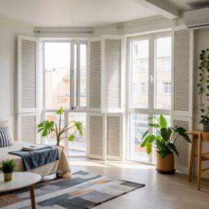 otwarte okno mieszkania