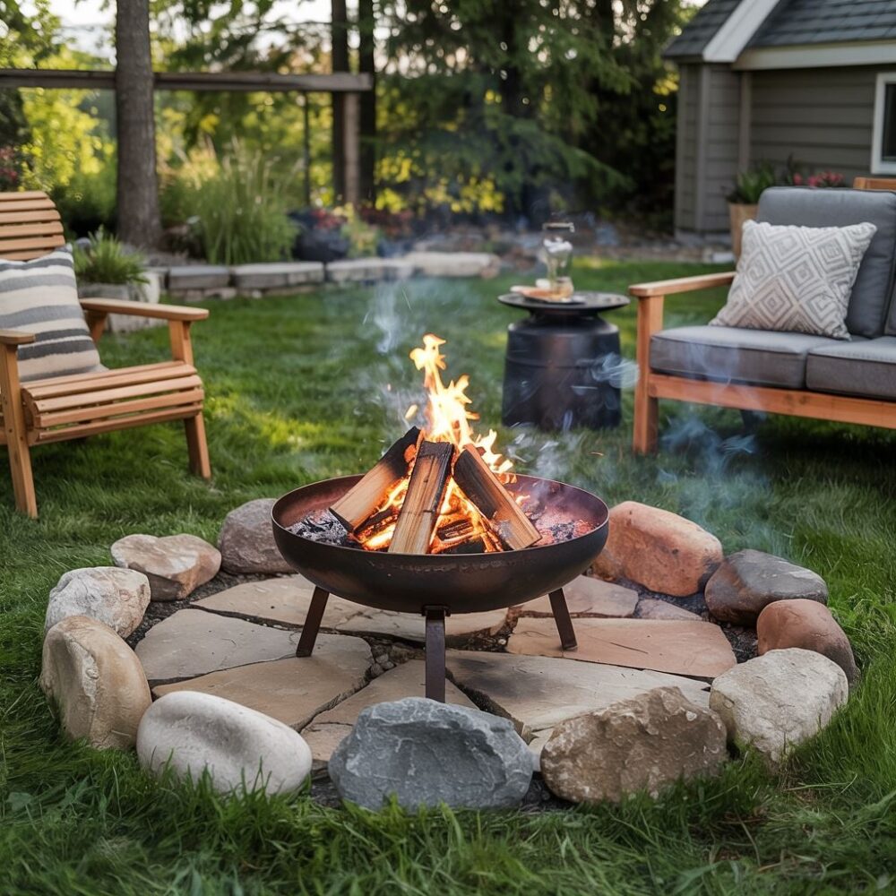 palenisko z kamienia