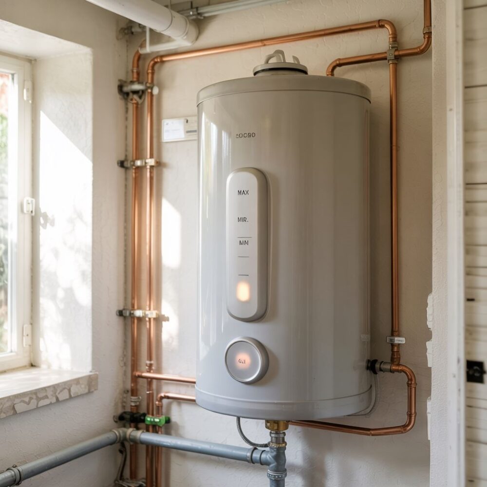 panel sterowania bojlera