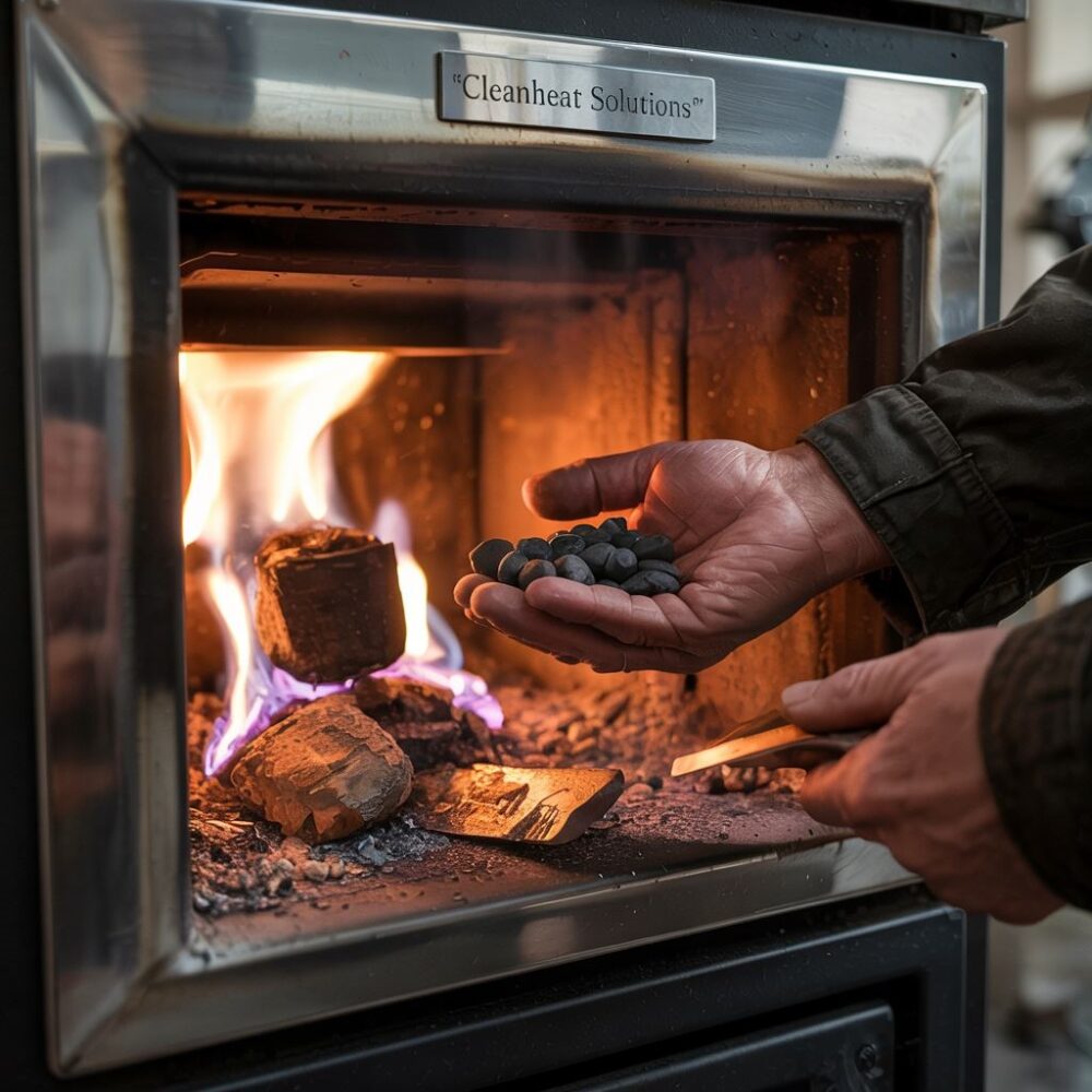 panel sterowania piecem