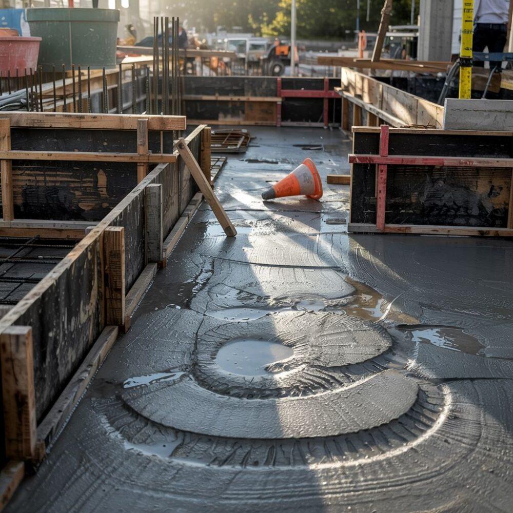 pracownik na budowie