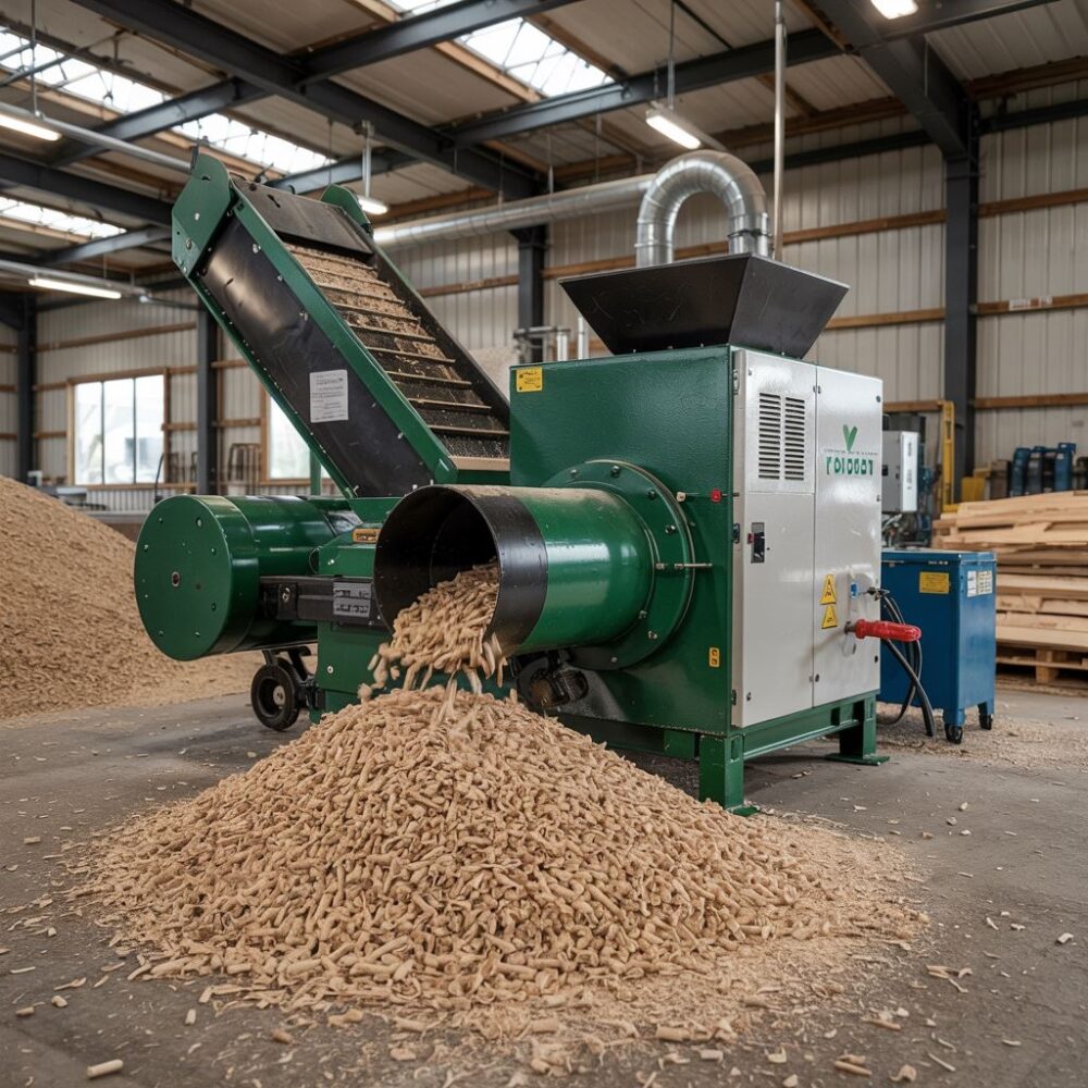 produkcja pelletu z trocin
