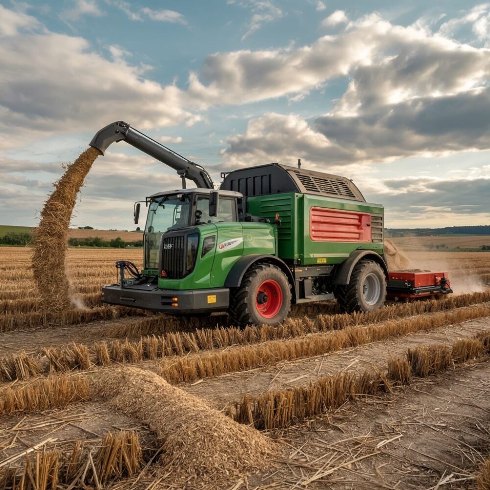produkcja pelletu ze słomy