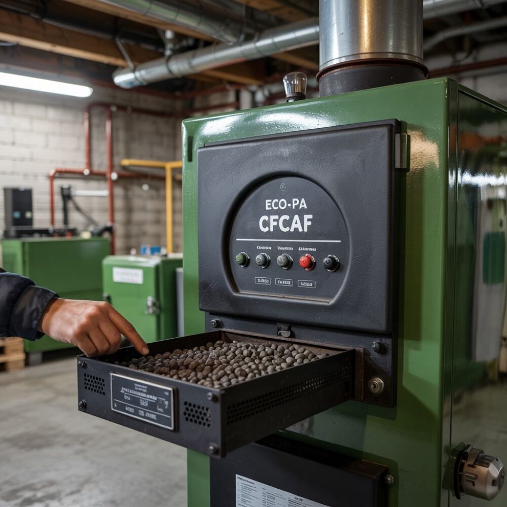 przycisk wyłączania podajnika