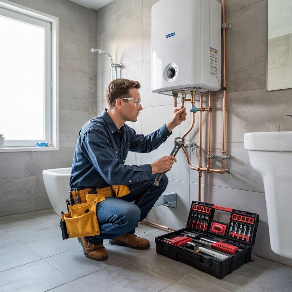 przyłącza wodne bojlera