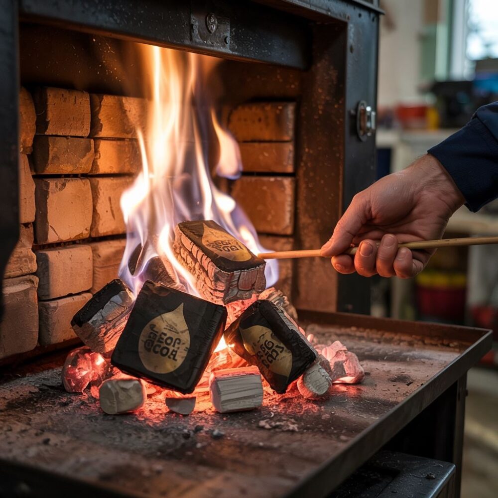 rozpalanie pieca na ekogroszek