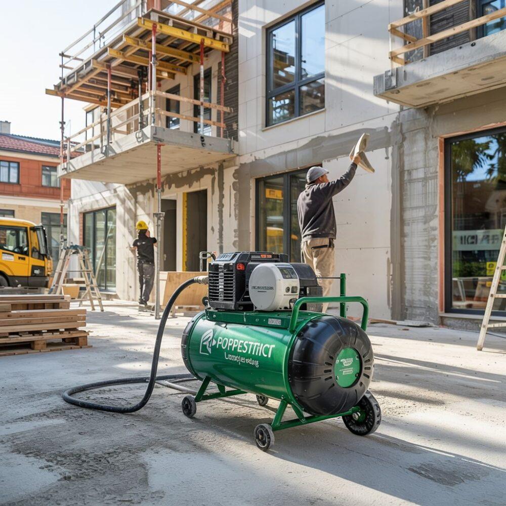 sprzęt budowlany elewacja