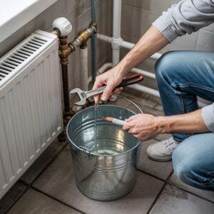 spuszczanie wody z kaloryfera