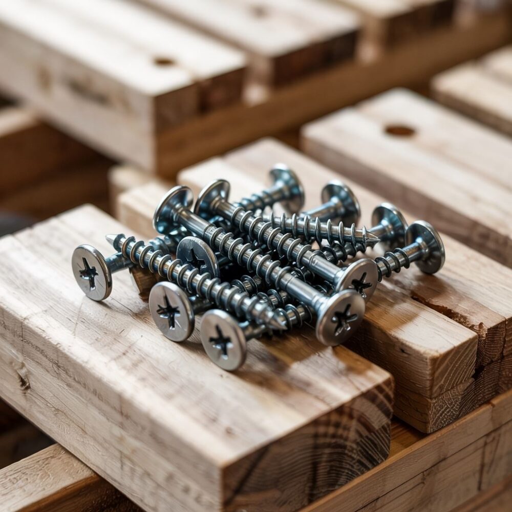 stalowe wkręty do desek tarasowych