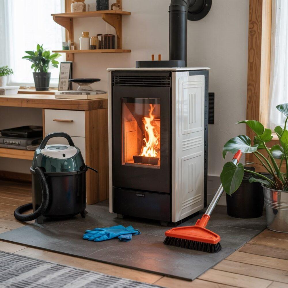 szczotka do czyszczenia pieca