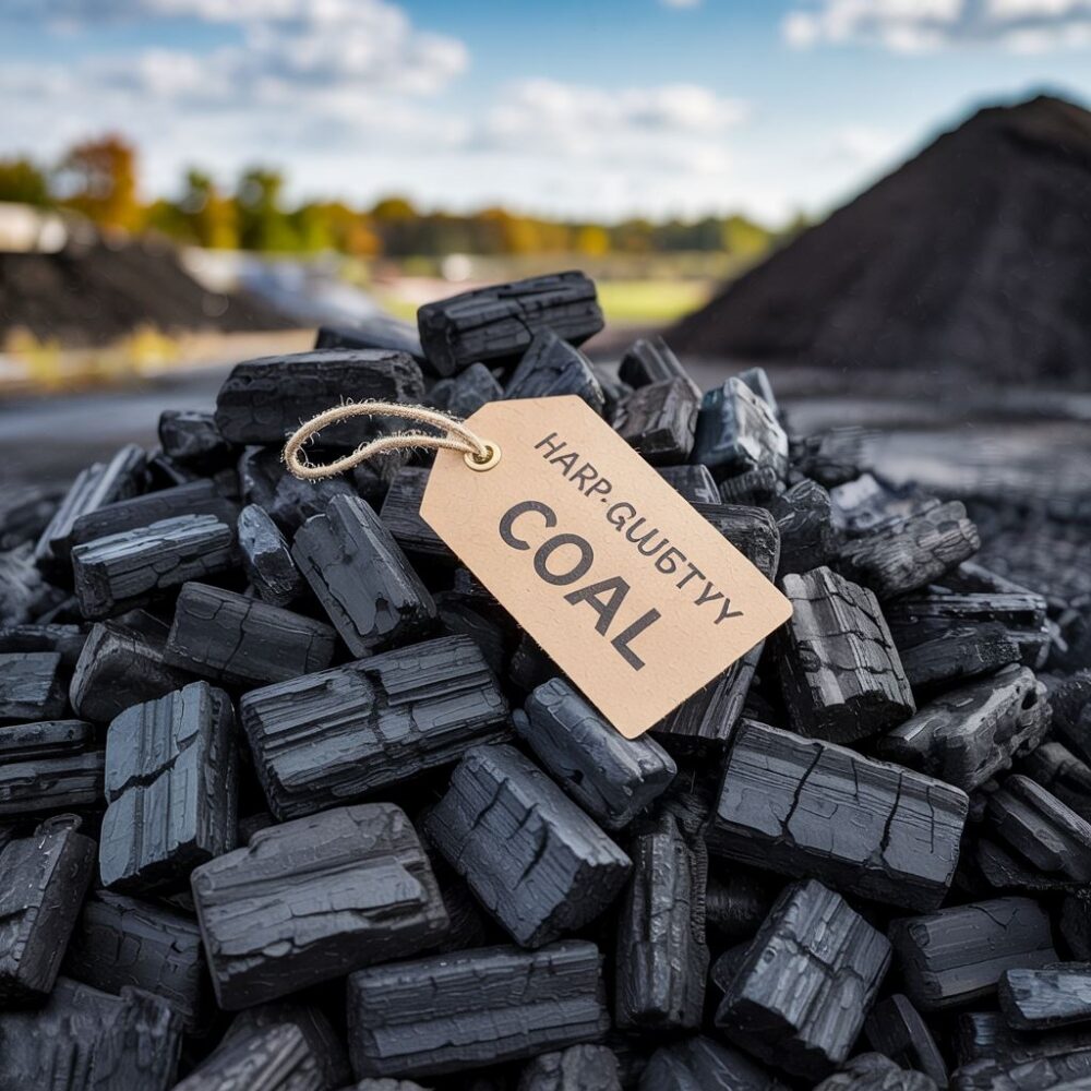 tona węgla na składzie